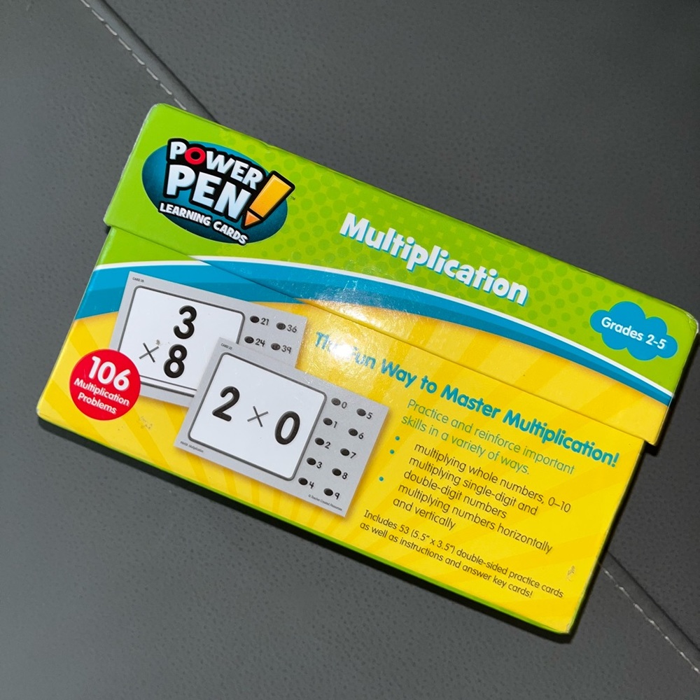 KIDS Multiplication Cards - Picture 2 of 9